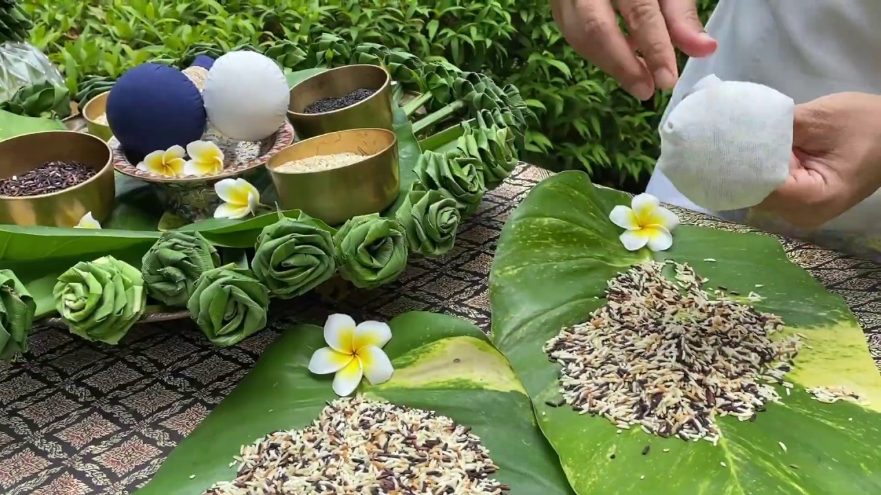 DIY Thai Inspired Herbal Compress Ball | LEN @ Home | Santiburi Koh Samui