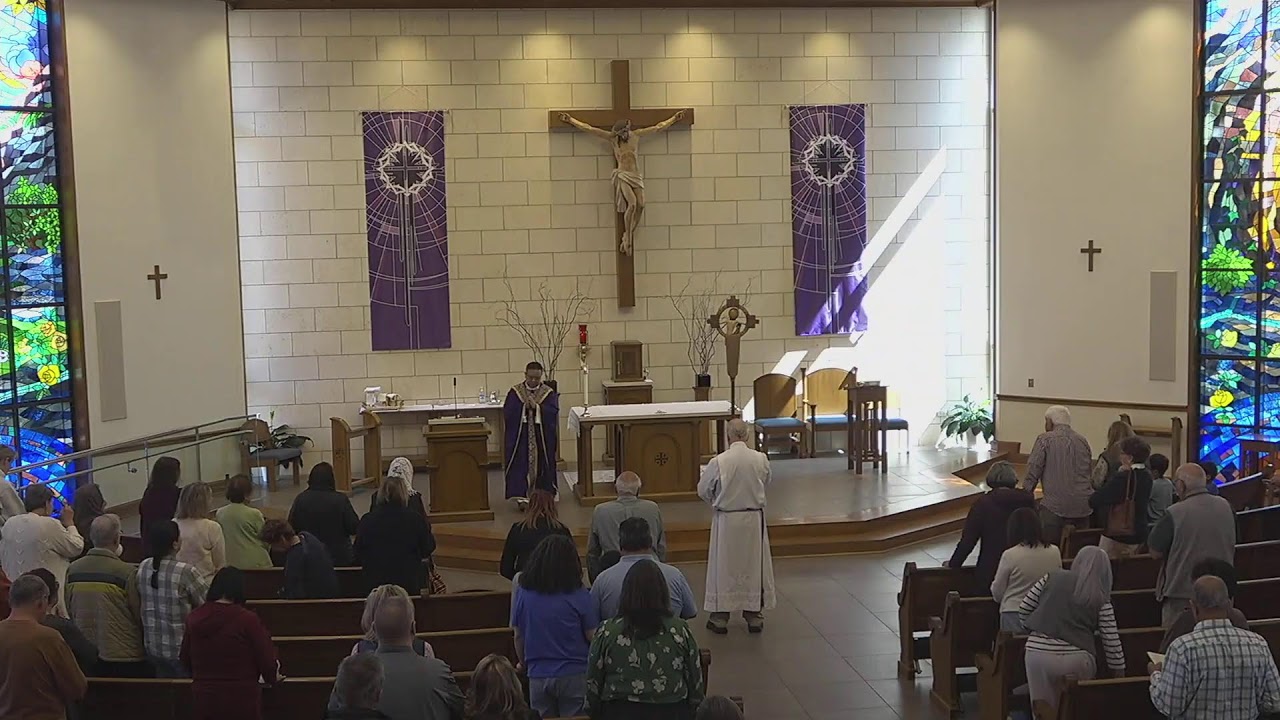 Tueday in the 1st Week of Lent, St. Vincent de Paul Catholic Church. Houston, TX. 12:10 mass 2/24/26
