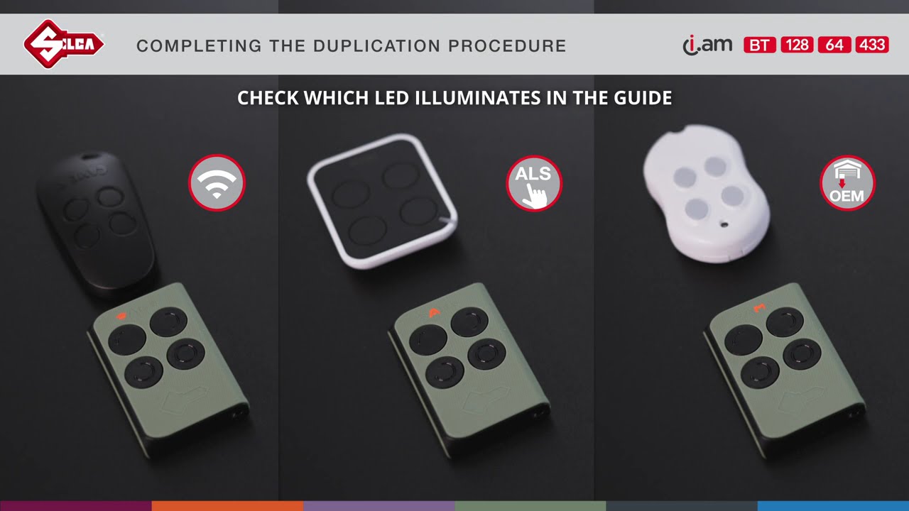 Face to Face Duplication for Fixed and Rolling Code Remotes with Silca i.am