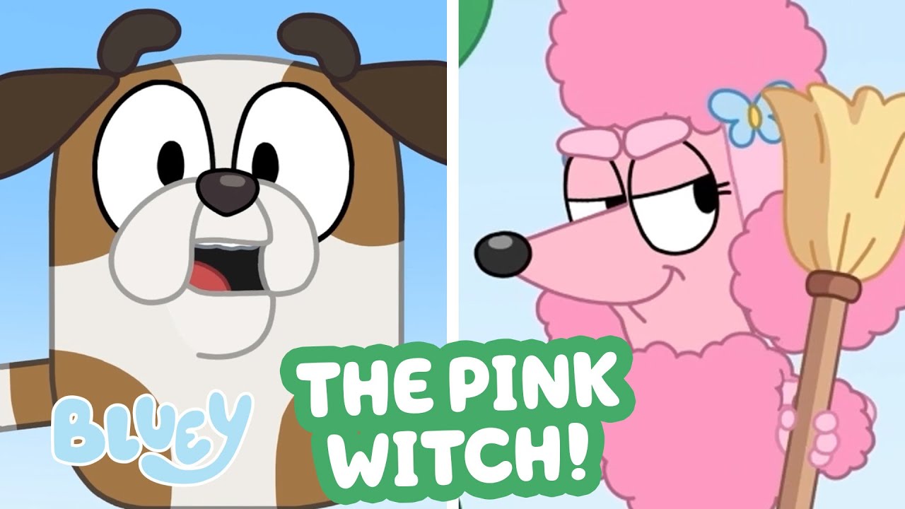 It's the Pink Witch! 🩷 💚 | WILD GIRLS + More Wickedly Fun Moments with Bluey and Friends ✨ | Bluey
