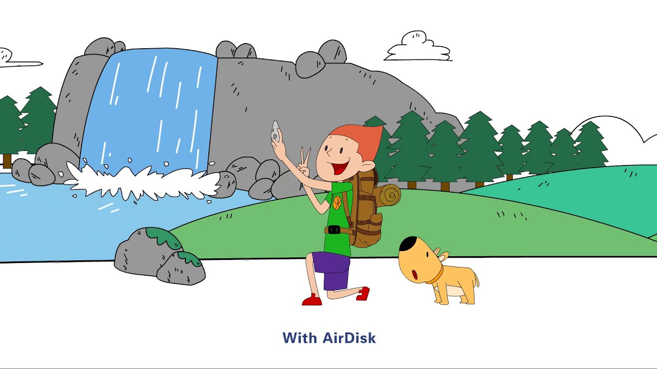 AirDisk A6 Wireless Flash Drive