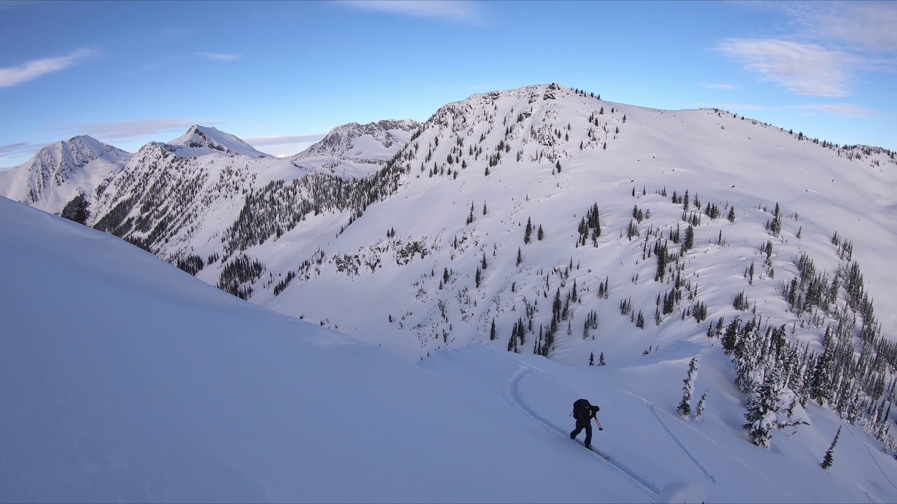 Backcountry Skiing in Kokanee Glacier Provincial Park, BC