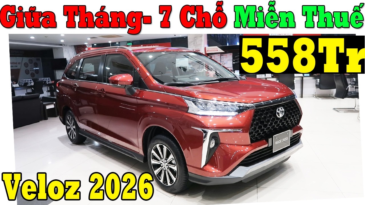 ✅Bỏ 558Tr Lấy Toyota Veloz Cross Giữa Tháng 3, Đi Tiết Kiệm | Lăn Bánh Toyota Veloz Cross | Topcarvn