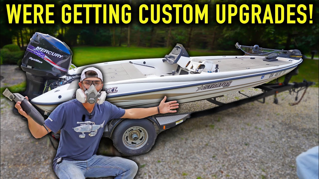 Восстановление ЗАБРОШЕННОЙ лодки Stratos Bass Boat PT.5