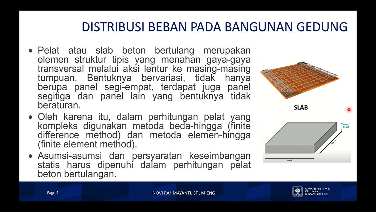 DPBB  Distribusi Beban Pada Pelat