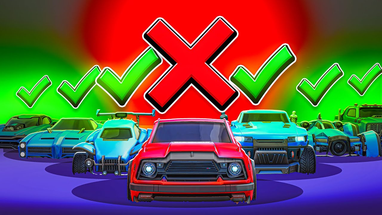 Winning with EVERY CAR in Rocket League