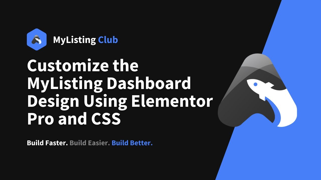 MyListing Tutorial: How to Customize the MyListing Dashboard Design Using Elementor Pro and CSS