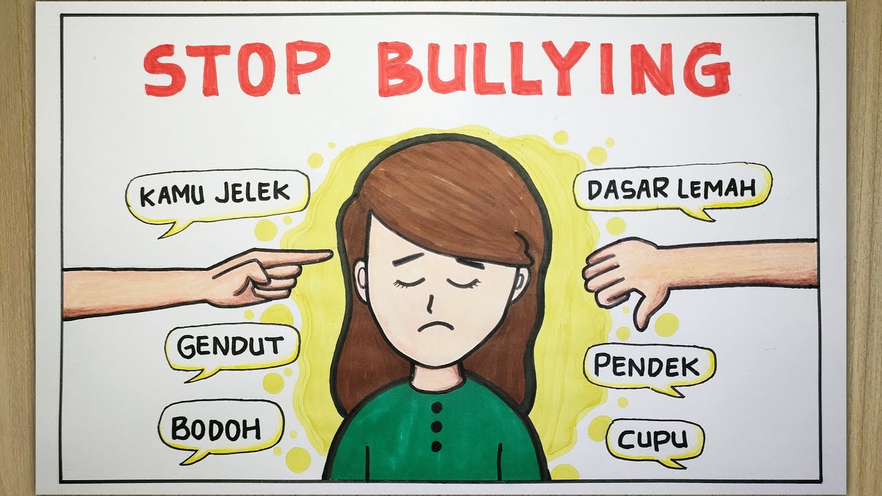 Gambar poster stop bullying - POSTER STOP BULLYING