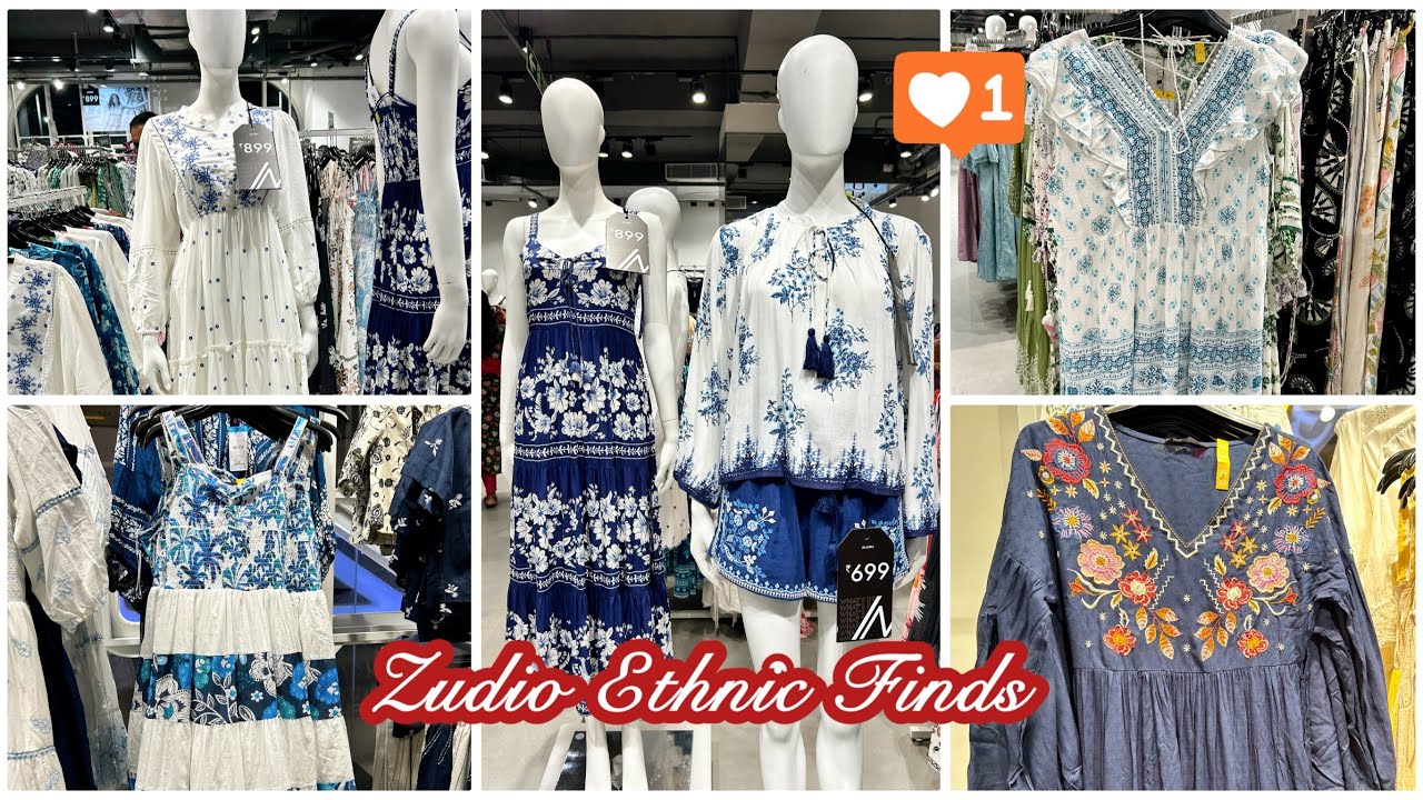 Zudio Ethnic Women Collection | Zudio Women Finds | Ethnic Kurtas & Floral Dresses #zudio #clothing