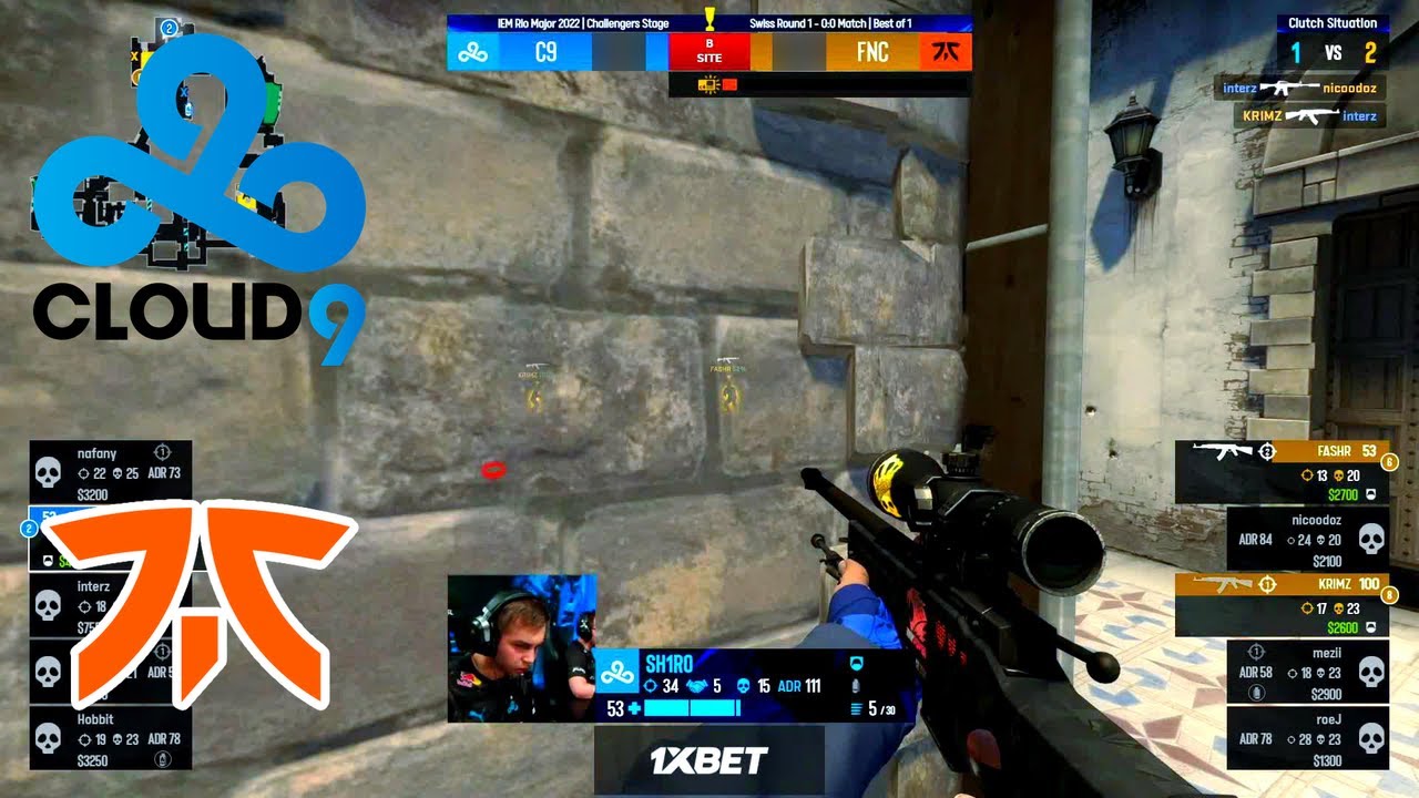 Cloud9 vs fnatic | Highlights | IEM Rio Major 2022 - Challengers Stage