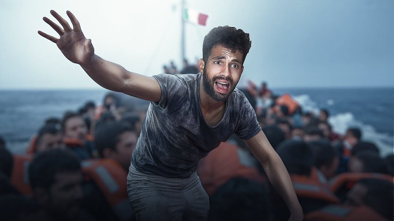٤ أيام ونص في البحر عشان نوصل لإيطاليا… النجاة كانت معجزة!