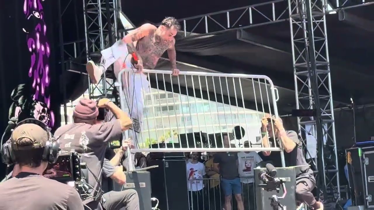 Jason Butler (Fever 333) Goes WILD at Warped Tour 2025!