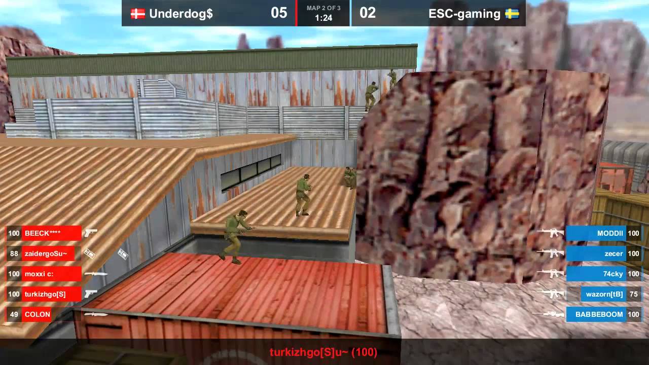 ESC-Gaming vs underdogs @de_nuke