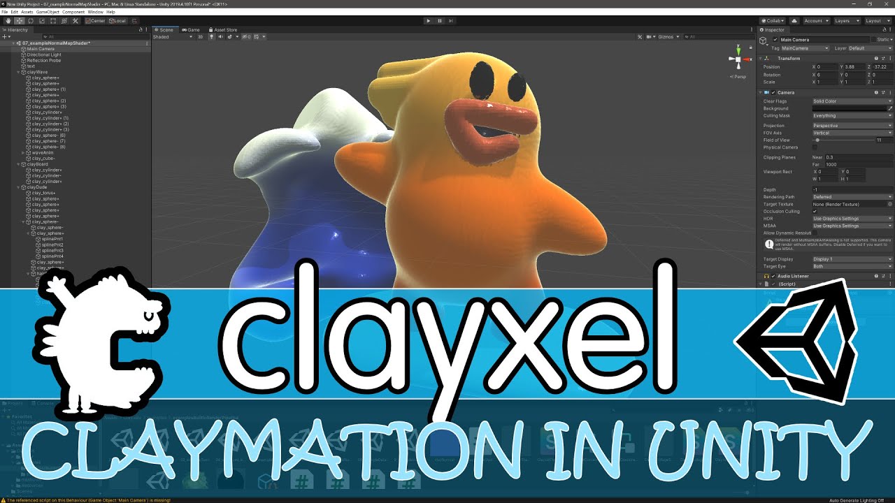 Clayxels -- Claymation Meets Unity!