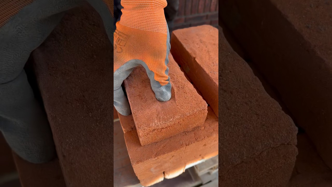 Softest bricks  asmr 🧱