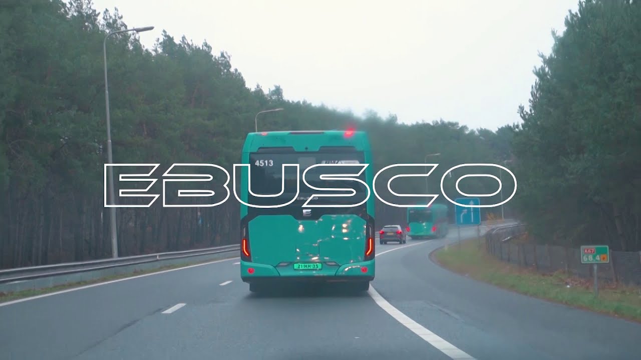 The Ebusco 2.2 can drive 350km on a single battery charge