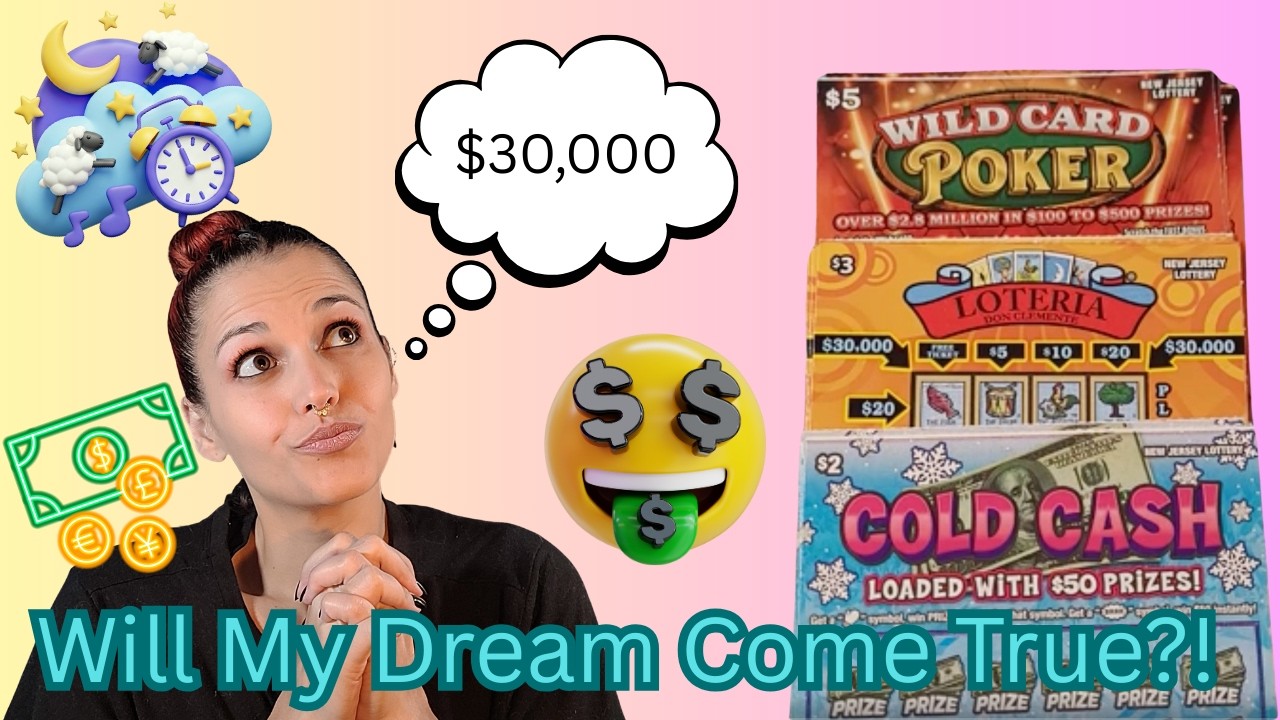 WILL MY DREAM COME TRUE?! #scratchofftickets #lottery #newjerseylottery #dreaming #fyp #win