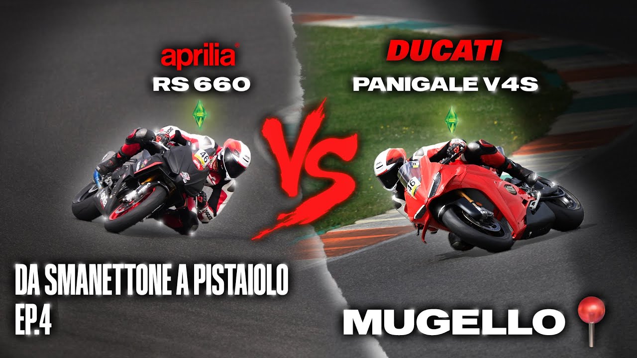 TORNATO AL MUGELLO DOPO 2 ANNI! | PANIGALE V4S & APRILIA RS 660 TROFEO IN PISTA!
