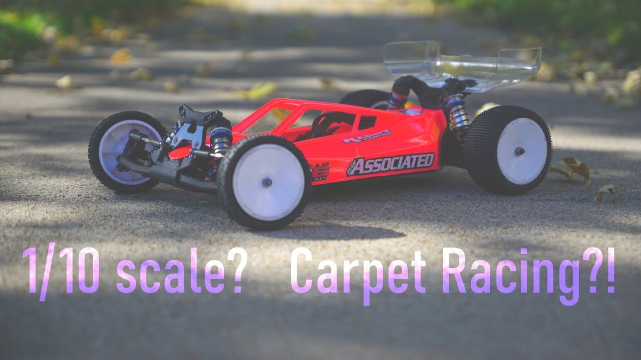My first time racing 1/10th scale! 😃 (carpet) | Associated B6.1