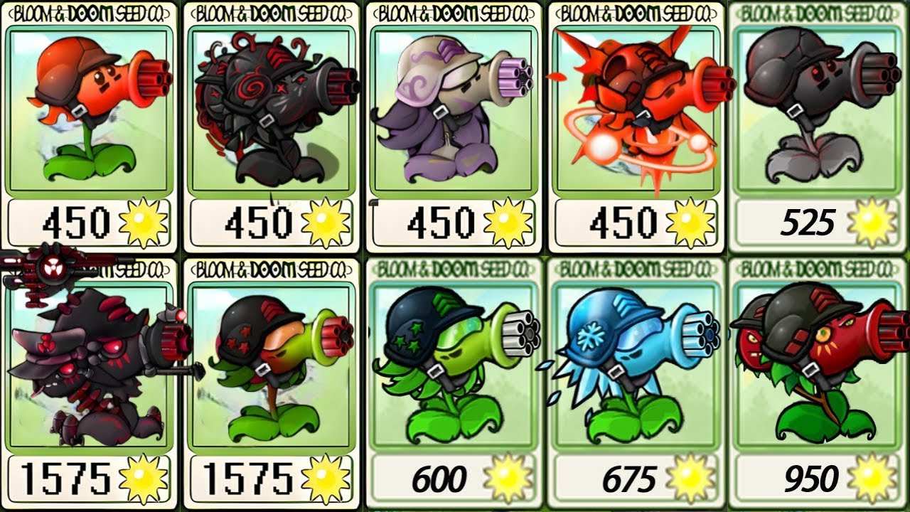 PVZ Fusion 3.2 Challenge - All Pea Shooter Fusion Plants Vs Obsidian Gargantuar - Who Will Win?