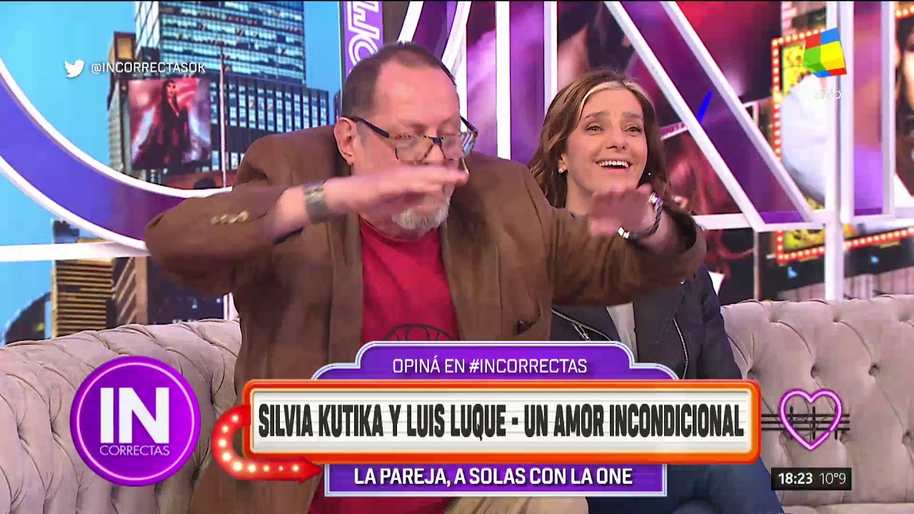 La divertida an&eacute;cdota de Silvia Kutika y Luis Luque