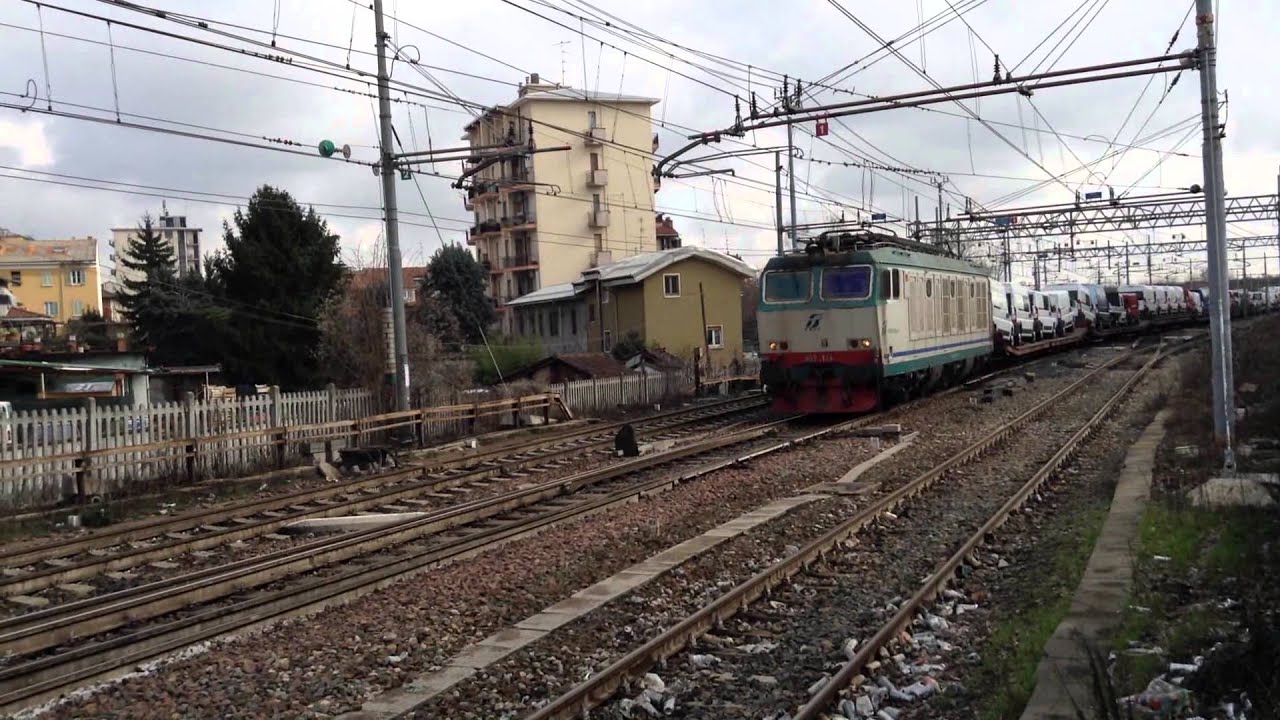 I grandi treni della stazione di Novara
