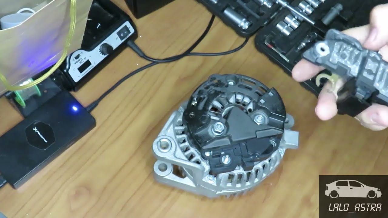 ASTRA G - Reparar alternador, sustitución de regulador de voltaje
