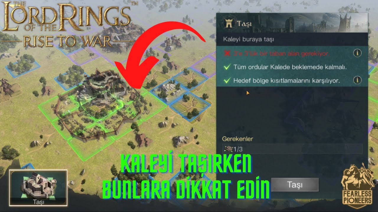 Kalenizi Taşımaya Çalışırken Sinir Olmayın :)  | LOTR: Rise to War