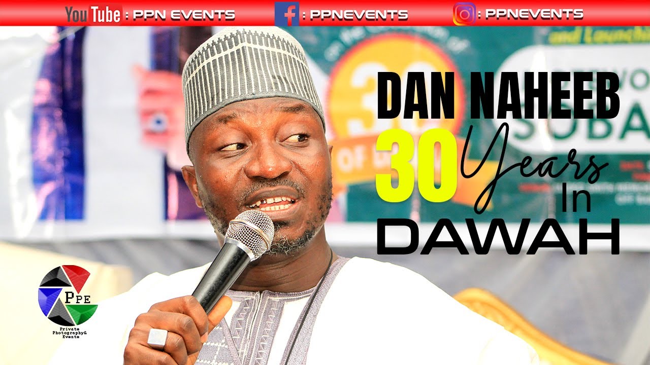 30YEARS IN DAWAH, BRIEF TALK FROM SHEIKH DAN NAHEEB