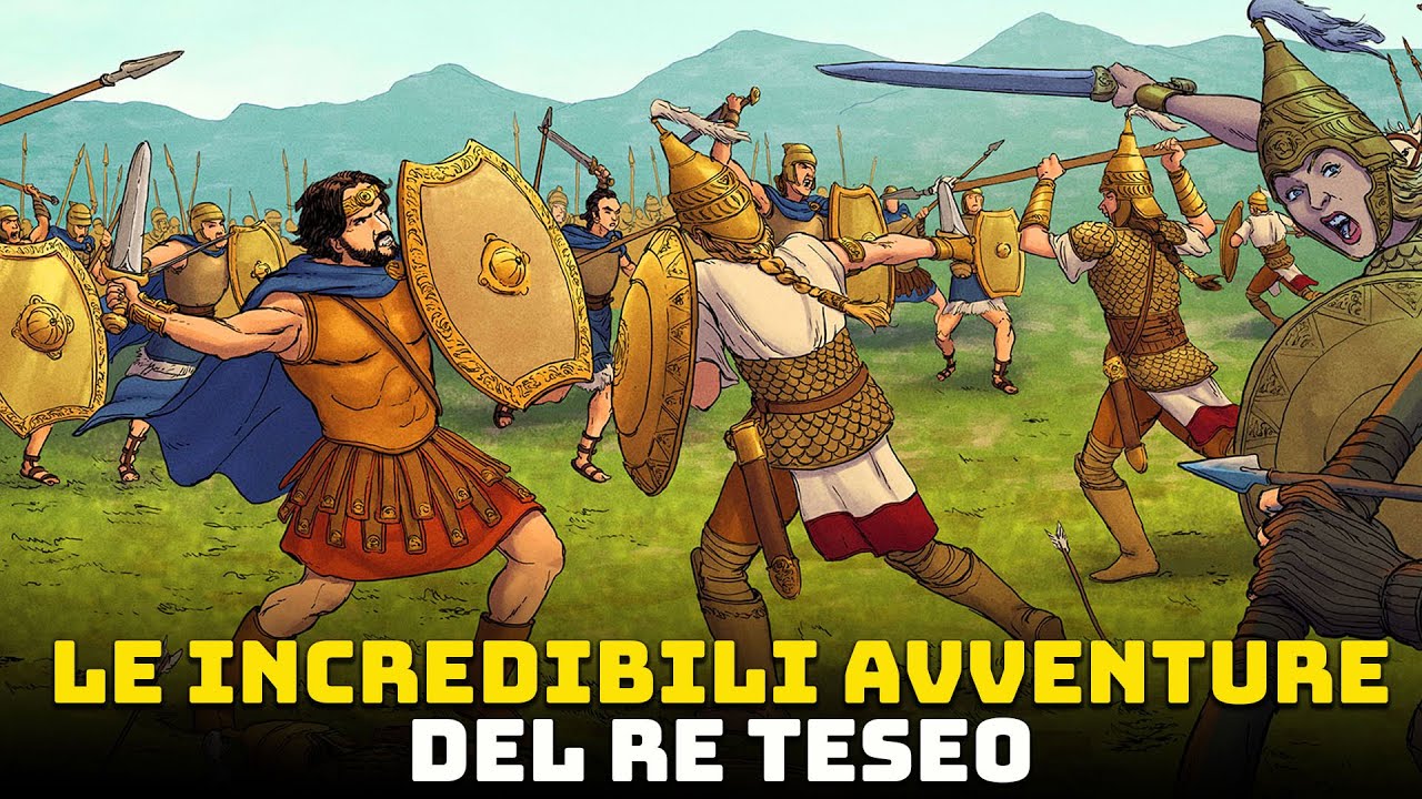 Le Avventure del Re Teseo - Mitologia Greca - Video Completo