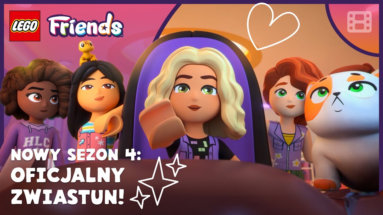 🩷 NOWOŚĆ Oficjalny zwiastun sezonu 4 🩷| Nowe, niesamowite misje! | LEGO Friends: Następny rozdział