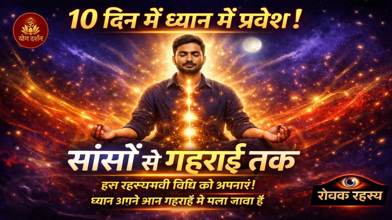“ध्यान में अचानक प्रवेश! यह 10 दिन की रहस्यमयी विधि आजमाएँ”