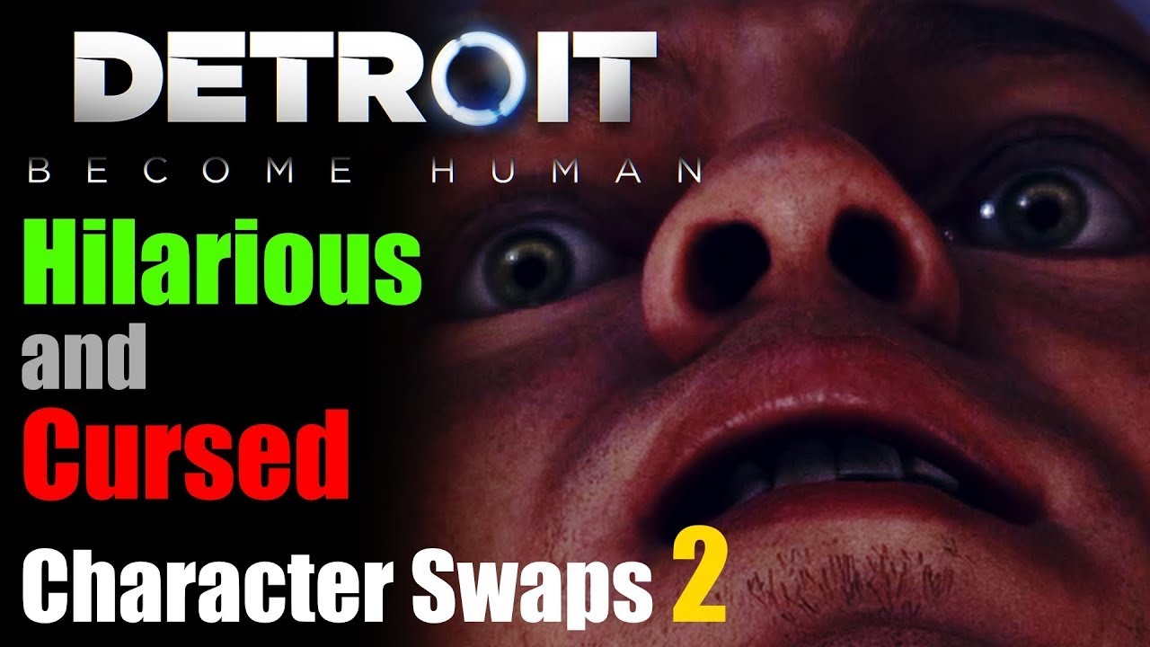 Detroit: Become Human | Character Swapping Mod Compilation 2 | Cursed and Hilarious