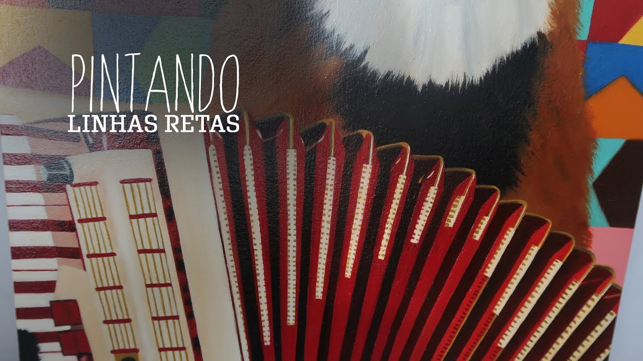 #015 Dica de Pintura a Óleo: Pintando Linhas Retas