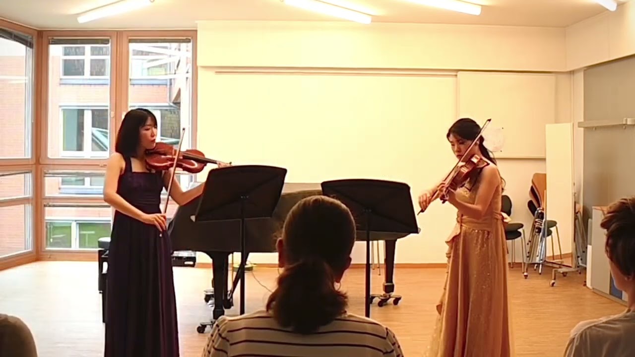 Mazas – Romance Andante (Duo No.3 Op.38) | Violin Duo Performance #classicalmusic #violinduo #schön 