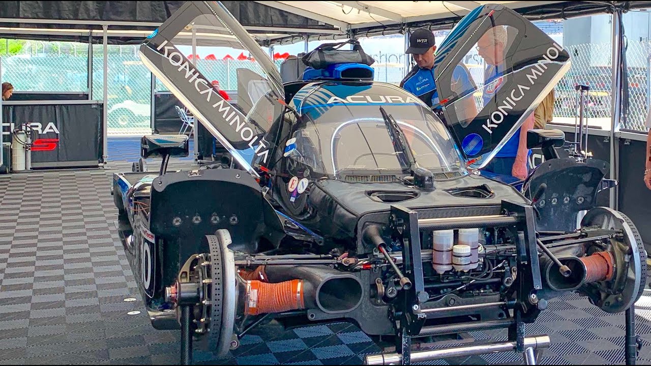 Check out this Acura ARX-05 DPi Race Car in Great Detail with Filipe Albuquerque