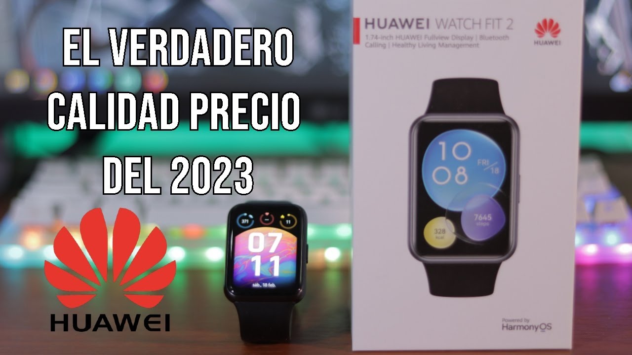 REVIEW COMPLETA DEL HUAWEI WATCH FIT 2 // El reloj que le ganó a Xiaomi y Amazfit