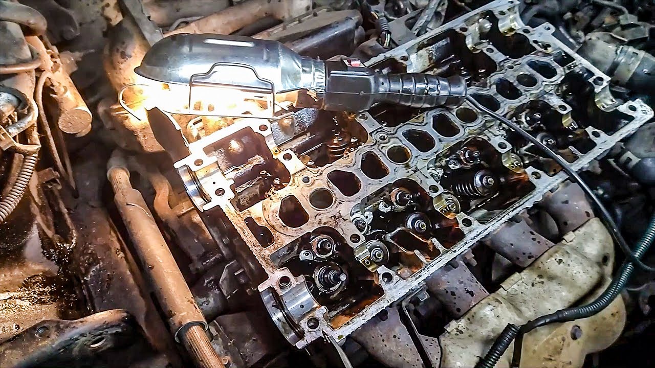 Устраняем масложор двс 2.4 Mitsubishi, Hover.