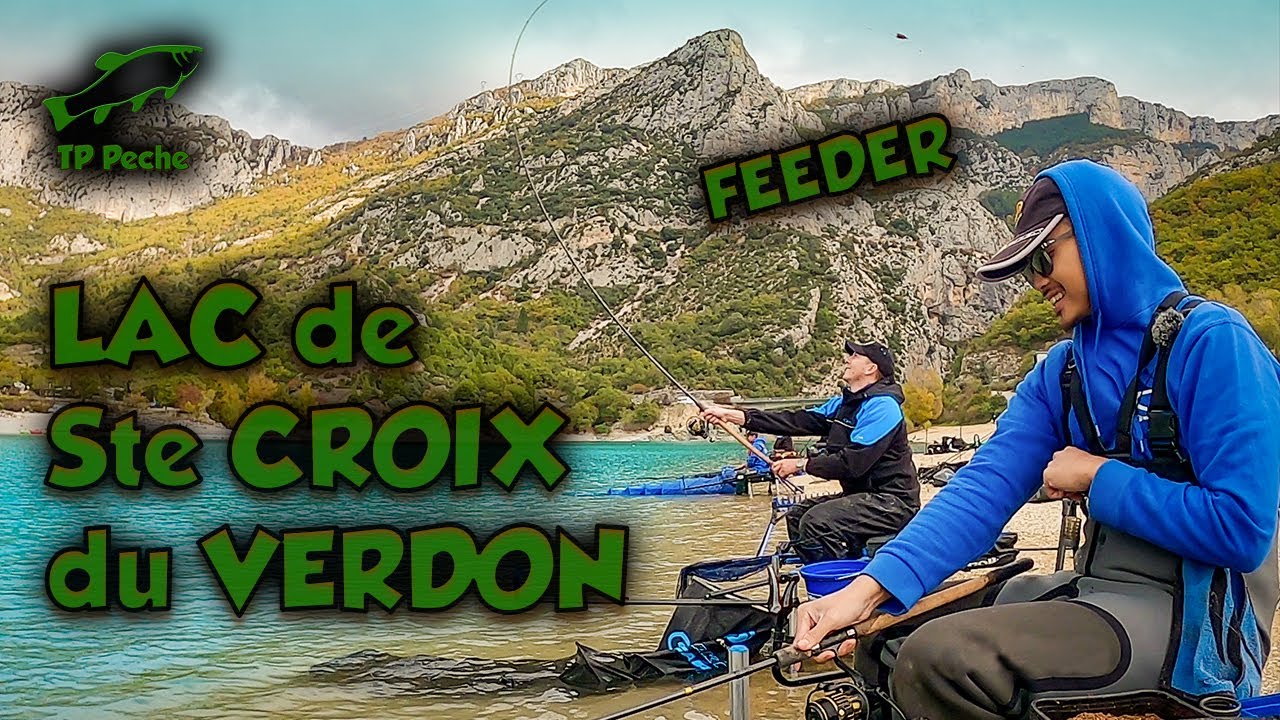 CONCOURS au FEEDER sur le LAC de SAINTE CROIX DU VERDON