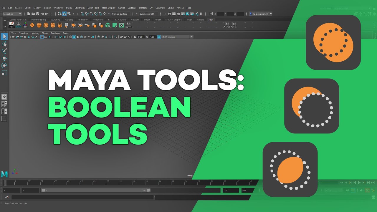 Maya's Boolean Tools Explained in Depth