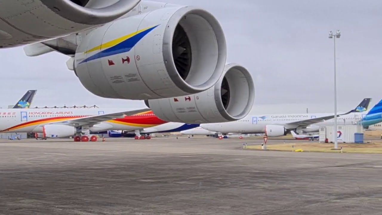 Уникальный рейс Ан-225 МРИЯ Шатору - Тель-Авив. Видео из кабины экипажа от командира.