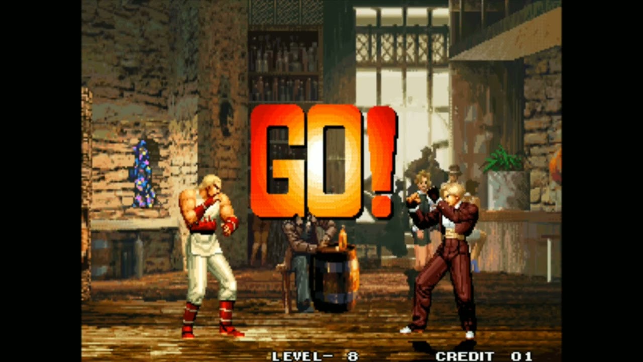 THE KING OF FIGHTERS 95 NEOGEO MVS ARCADE LEVEL 8 ANDY BOGARD TAKUMA SAKAZAKI KYO KUSANAGI SEM FINAL