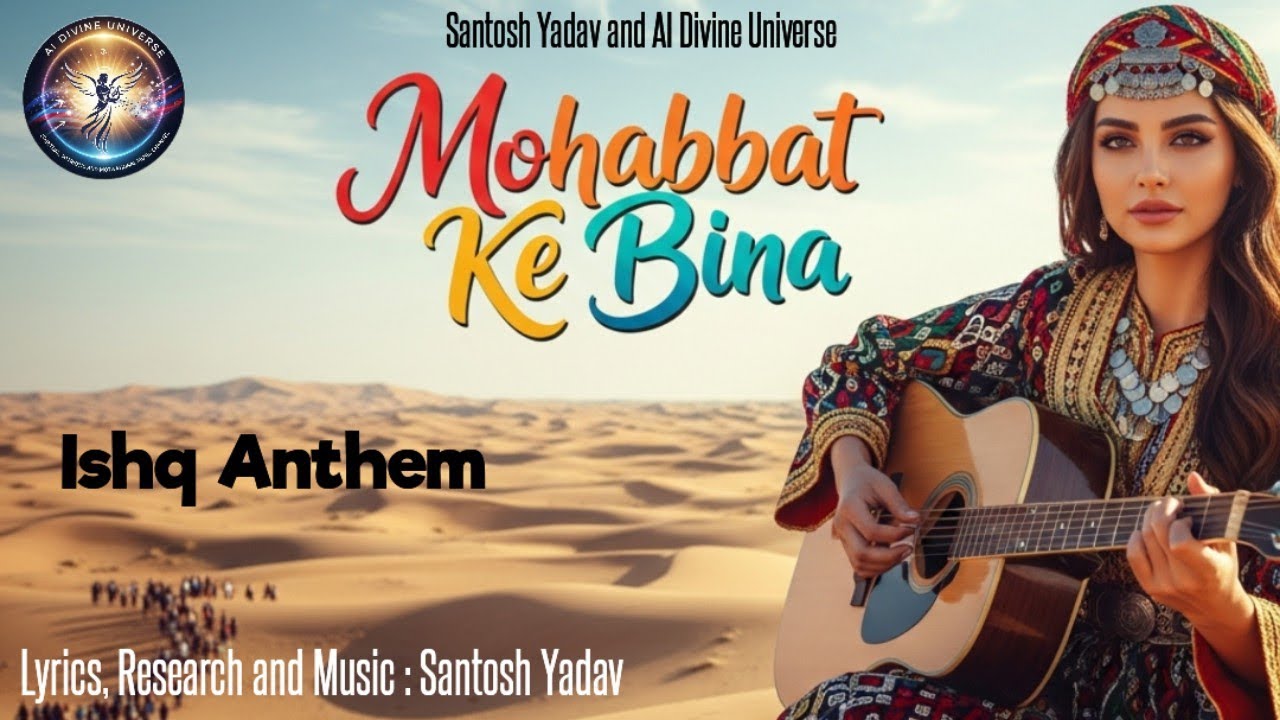 Mohabbat Ke Bina | Eternal Ishq Anthem 2026 | Santosh Yadav – AI Divine Universe