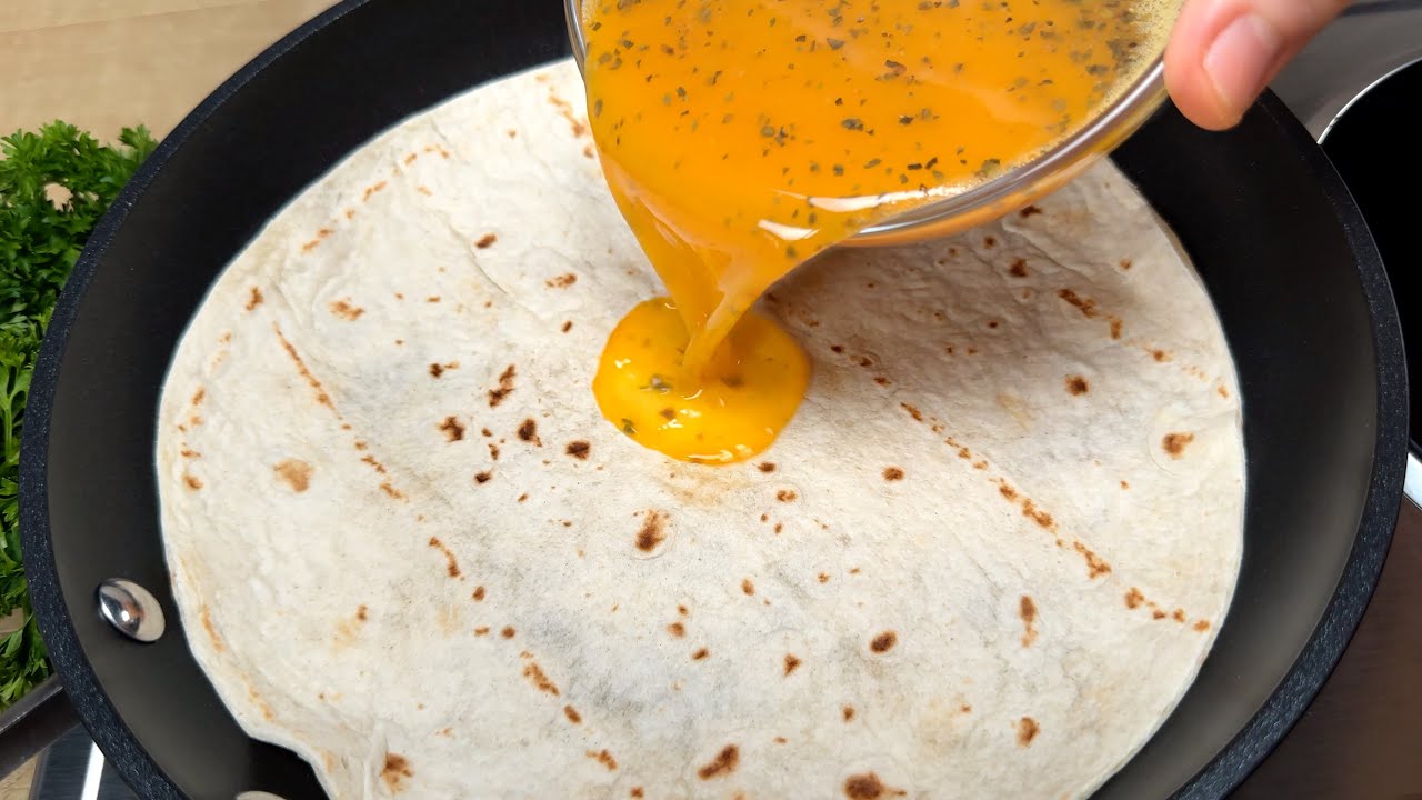 У вас есть дома тортилья и яйца? Вкусно и просто, быстро готовить! 3 лучших рецепта # 300
