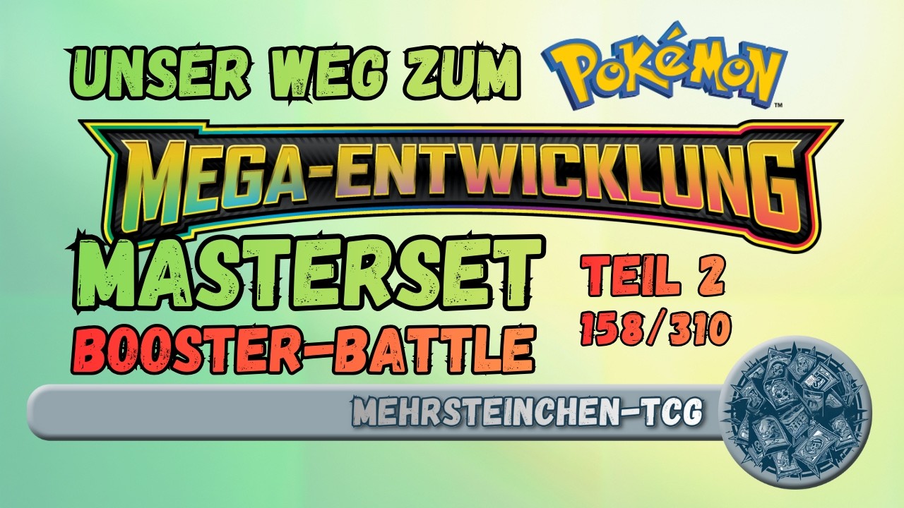Pokémon - 11 Booster Battle - Mega-Entwicklung Masterset vervollständigen!