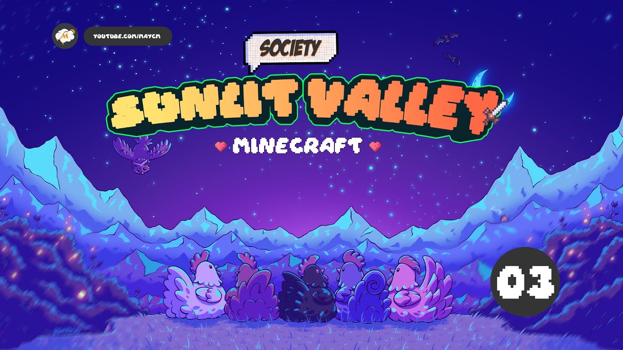 Minecraft Sunlit Valley | Tập 03: C&acirc;u c&aacute; & Bẫy c&aacute; - Kim cươnggg