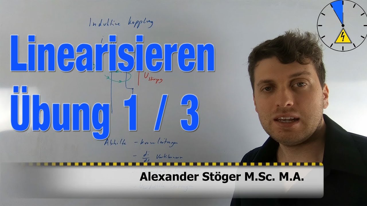 Übung 1- 3 Linearisieren Regelungstechnik