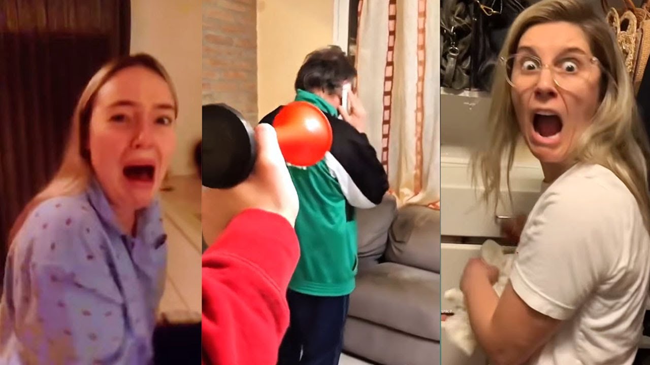 Best SCARECAM Pranks Reactions 2025 #04 | Funny Scare Prank | Jump Scare | Funny Videos