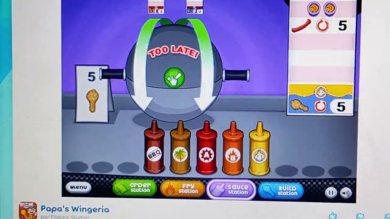 Papa's Wingeria Día 11