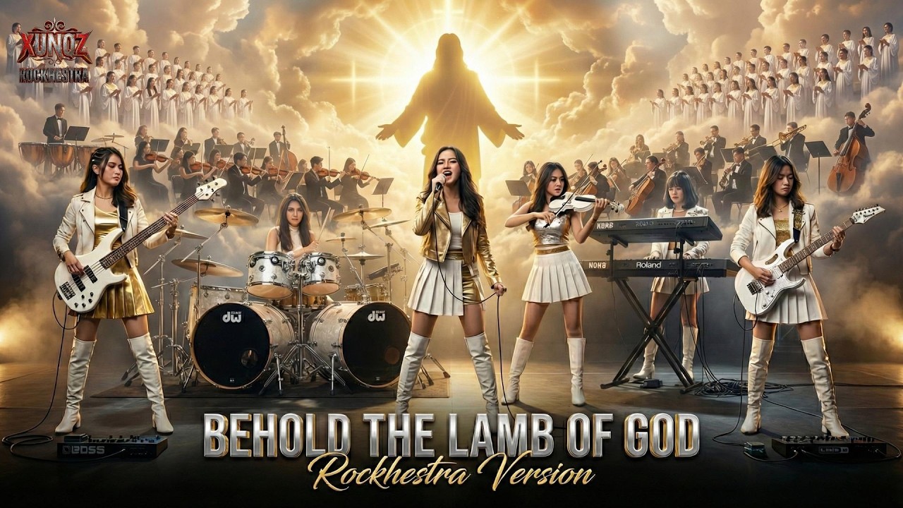 BEHOLD THE LAMB OF GOD - Rockhestra Version🎻 | 🎸Metal Symphony